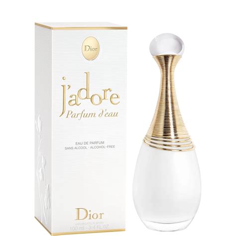 parfum dior femme sans alcool